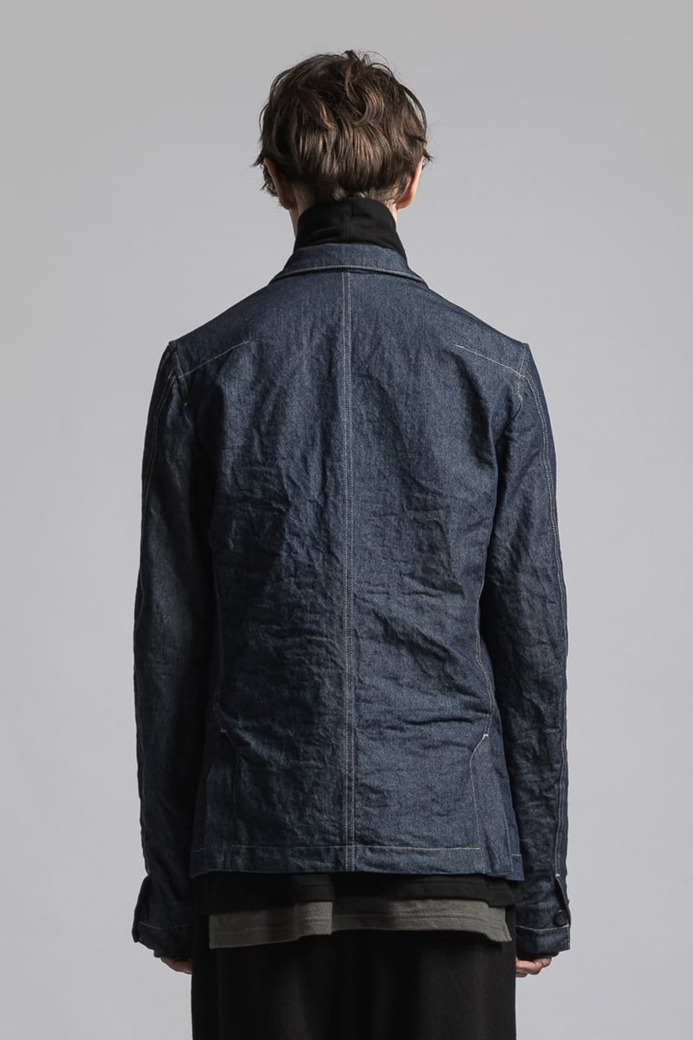 Strong twist Denim jacket