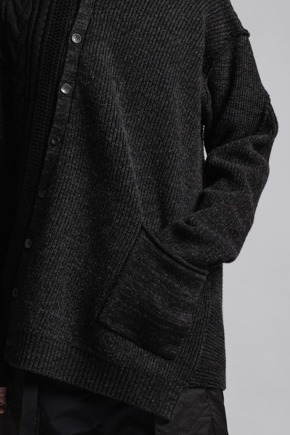 Fragment Cardigan Black