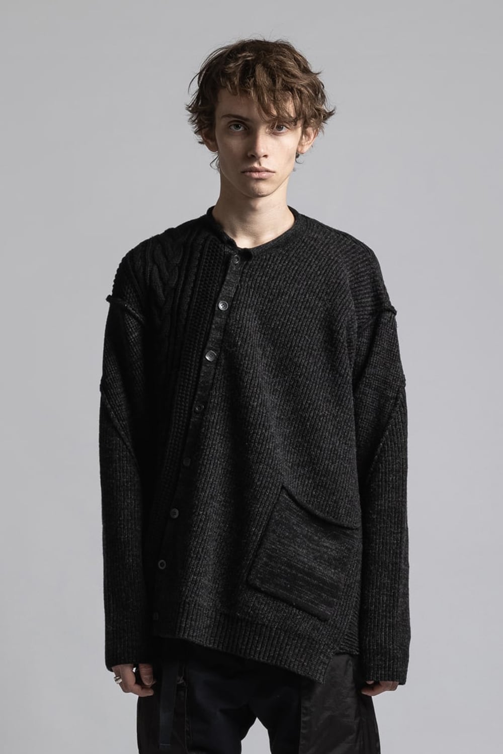 Fragment Cardigan Black