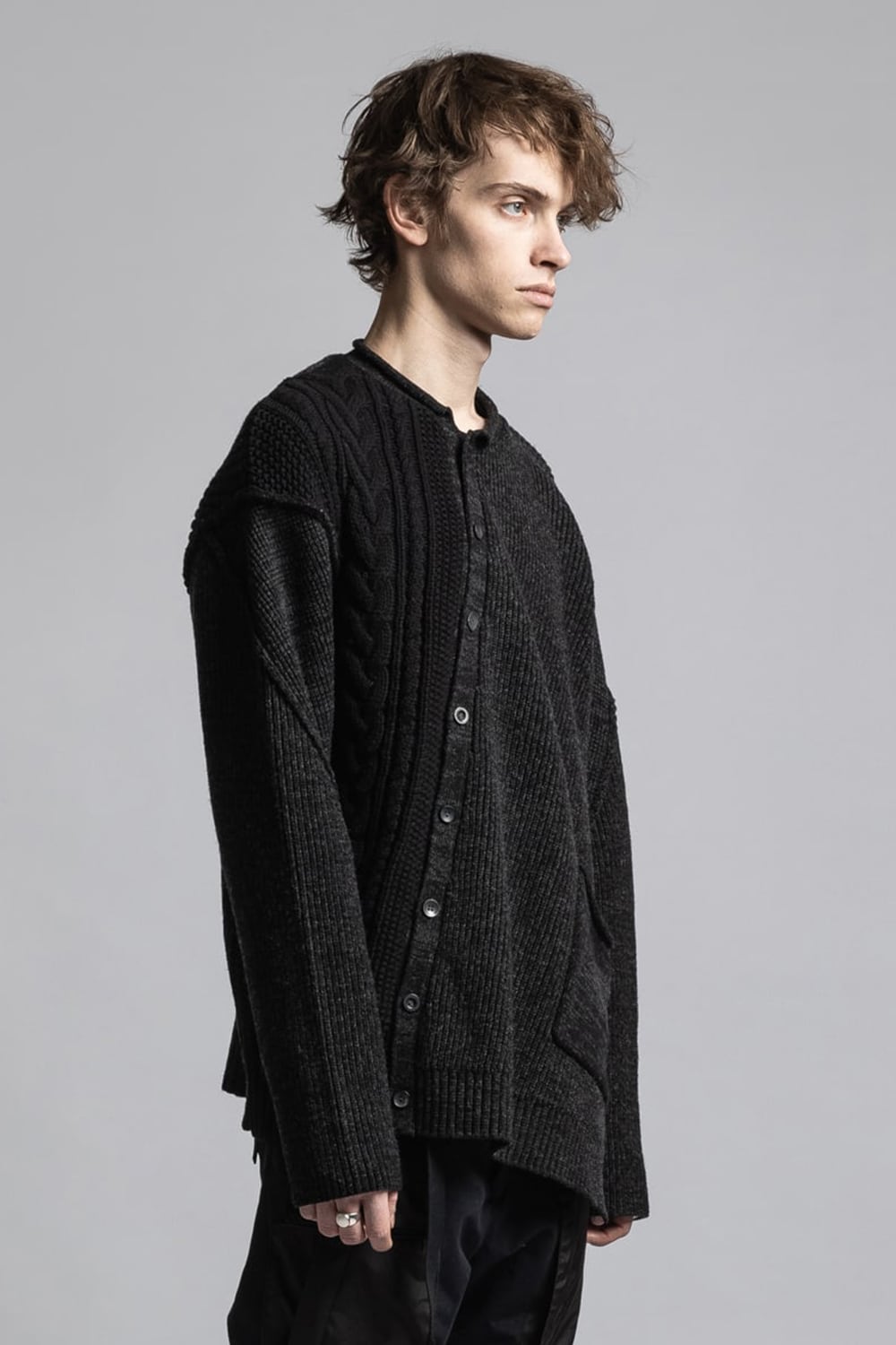 Fragment Cardigan Black