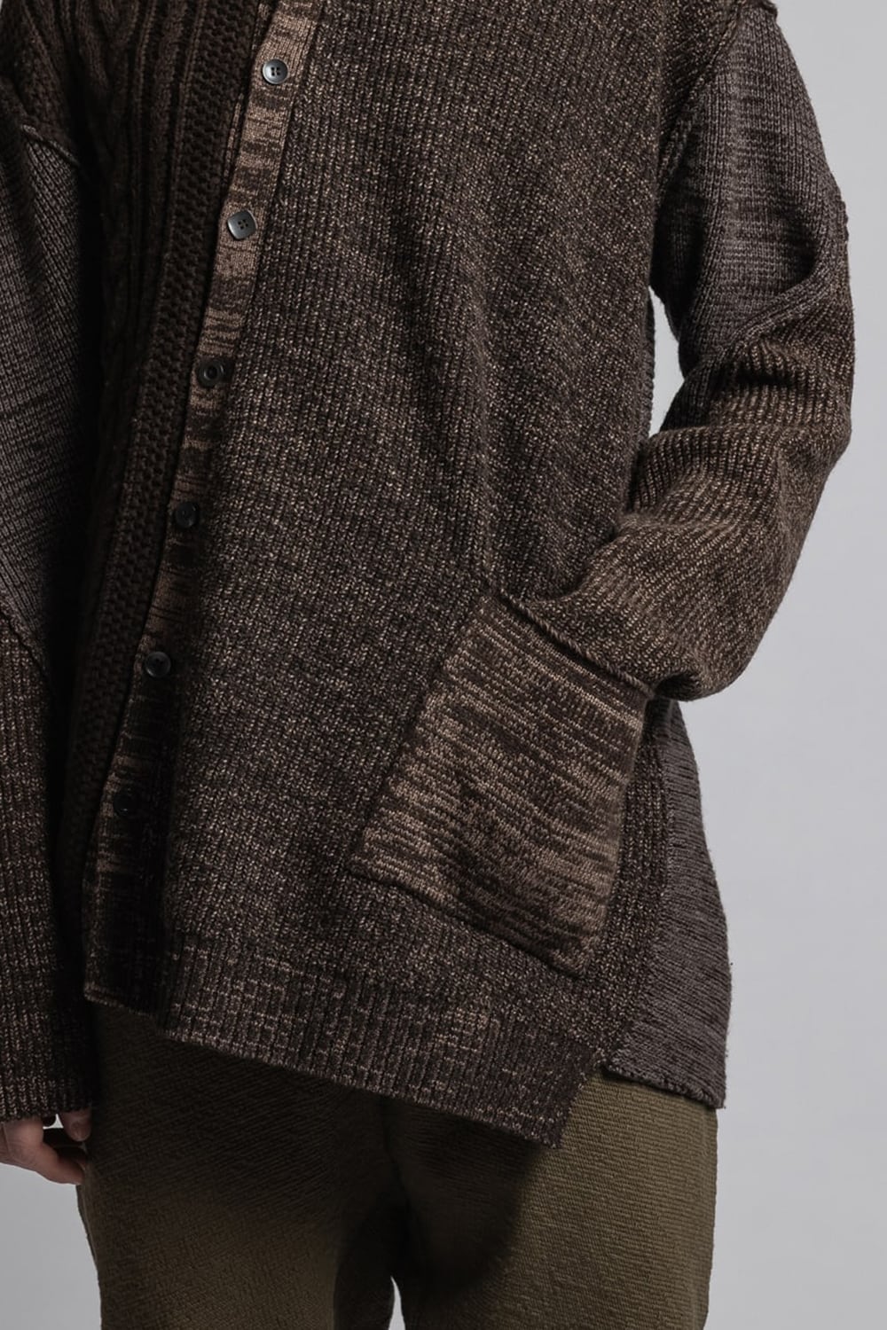 Fragment Cardigan Brown