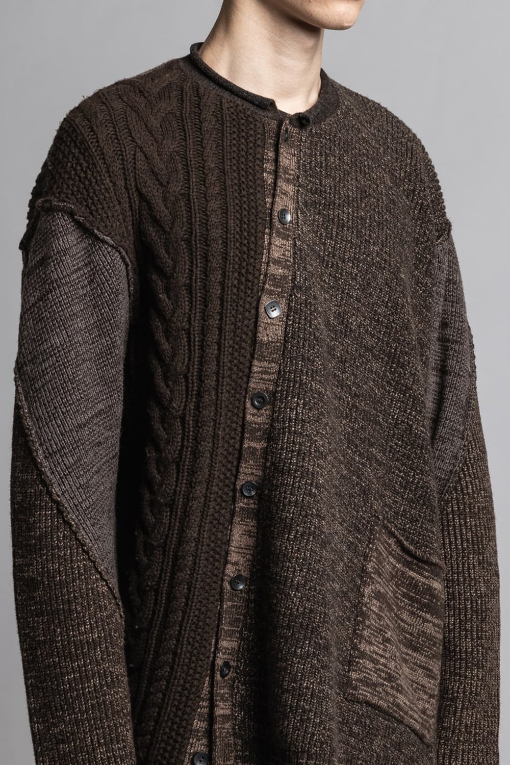 Fragment Cardigan Brown
