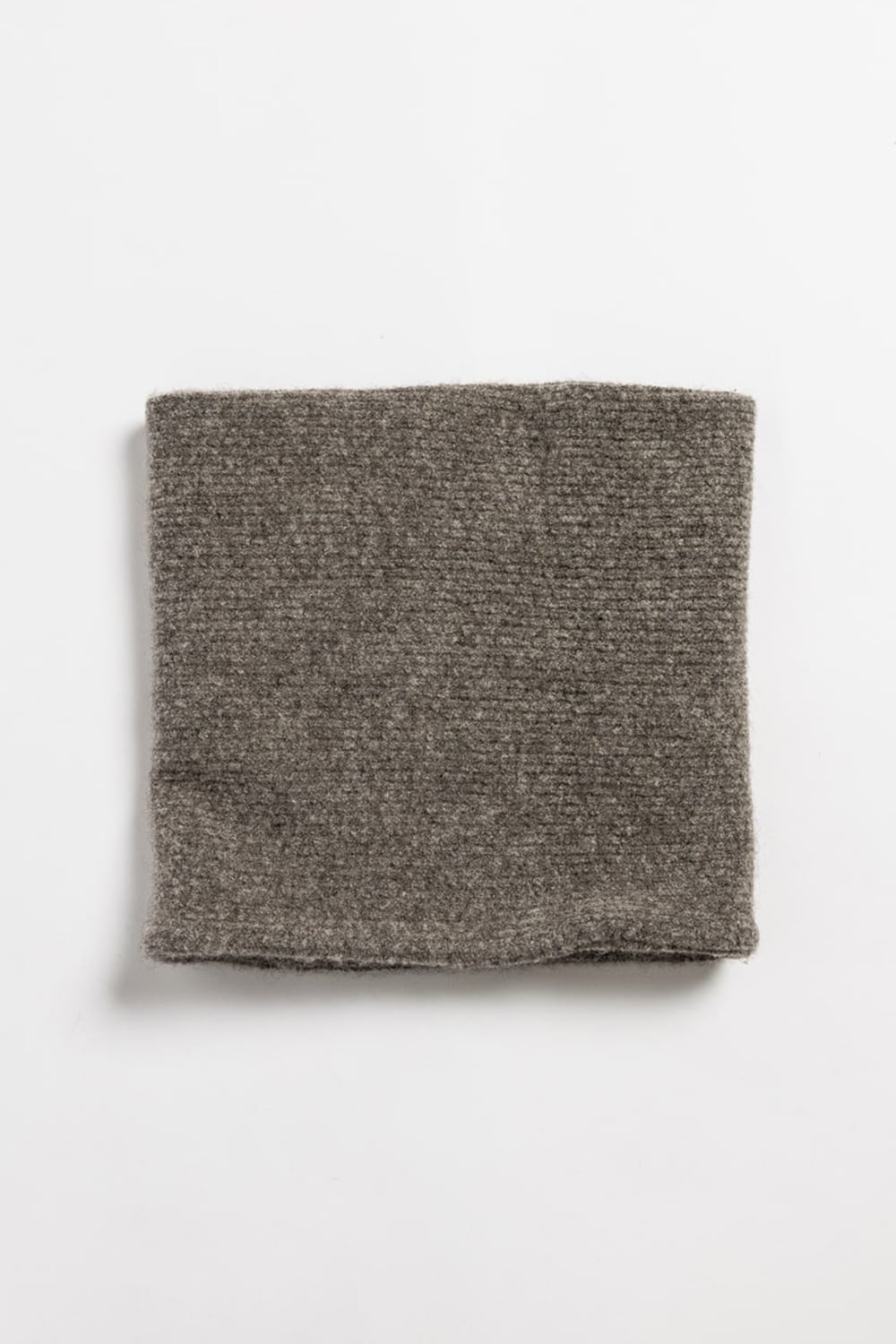 Knit Pullover with Neck Warmer G.Beige