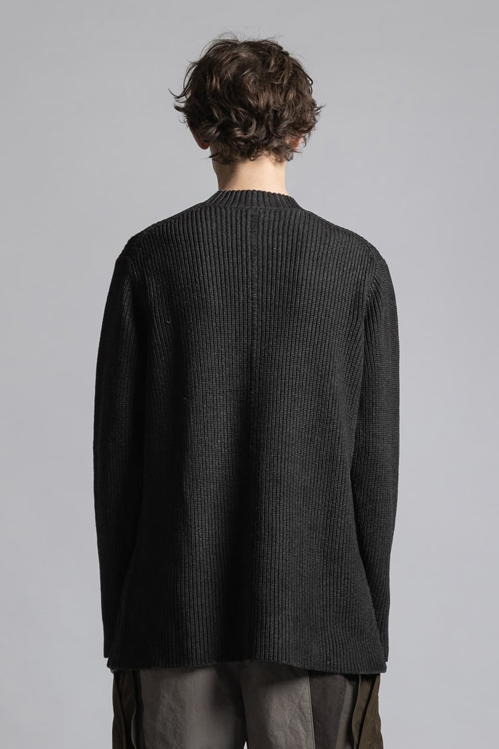 Pigment Spray Pullover Black