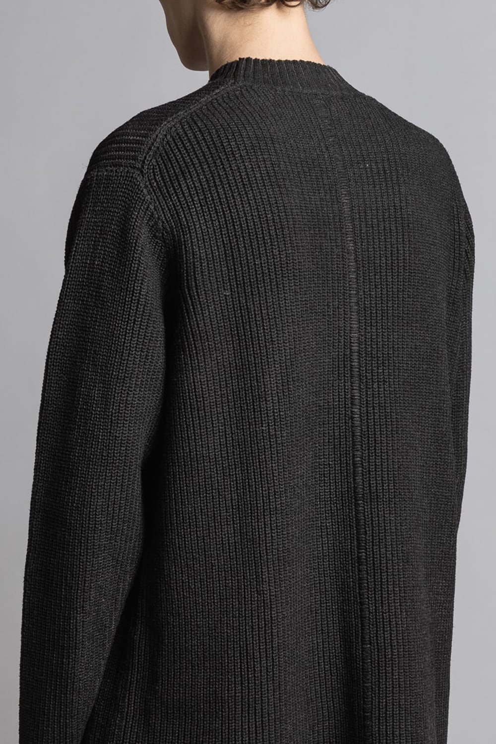 Pigment Spray Pullover Black