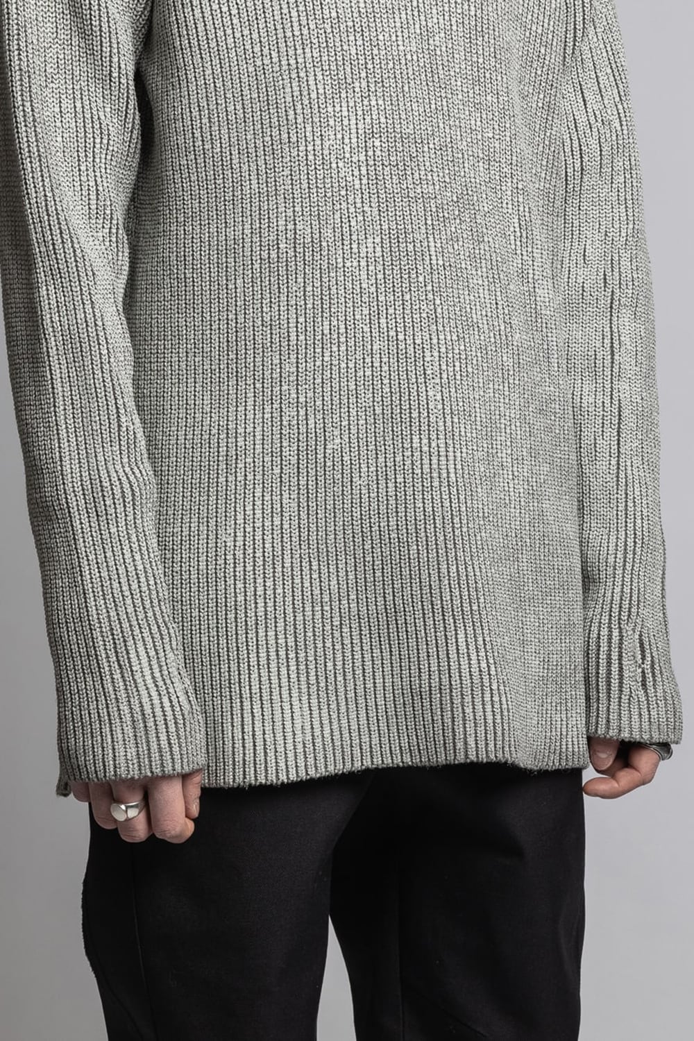 Pigment Spray Pullover White