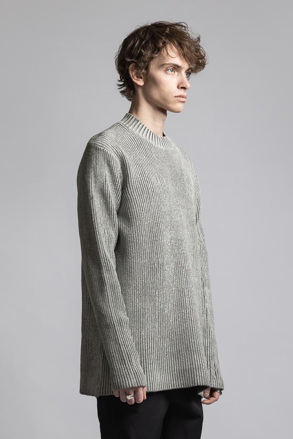 Pigment Spray Pullover White