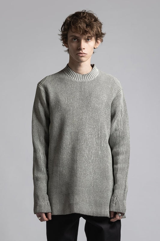 Pigment Spray Pullover White