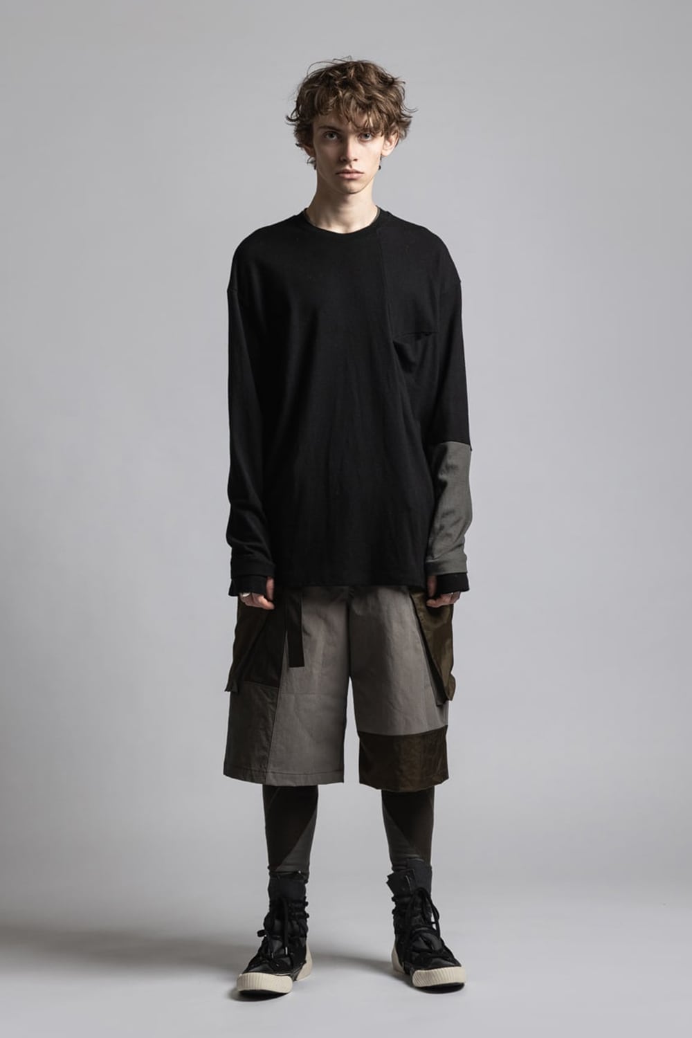 Wool Smooth Pullover Black