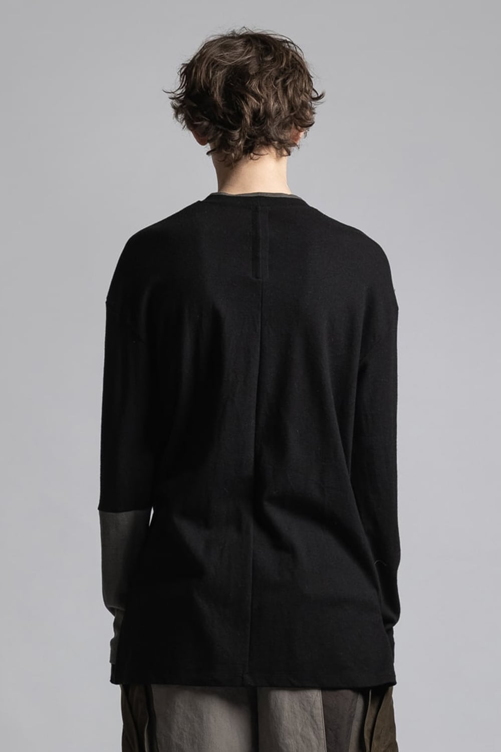 Wool Smooth Pullover Black