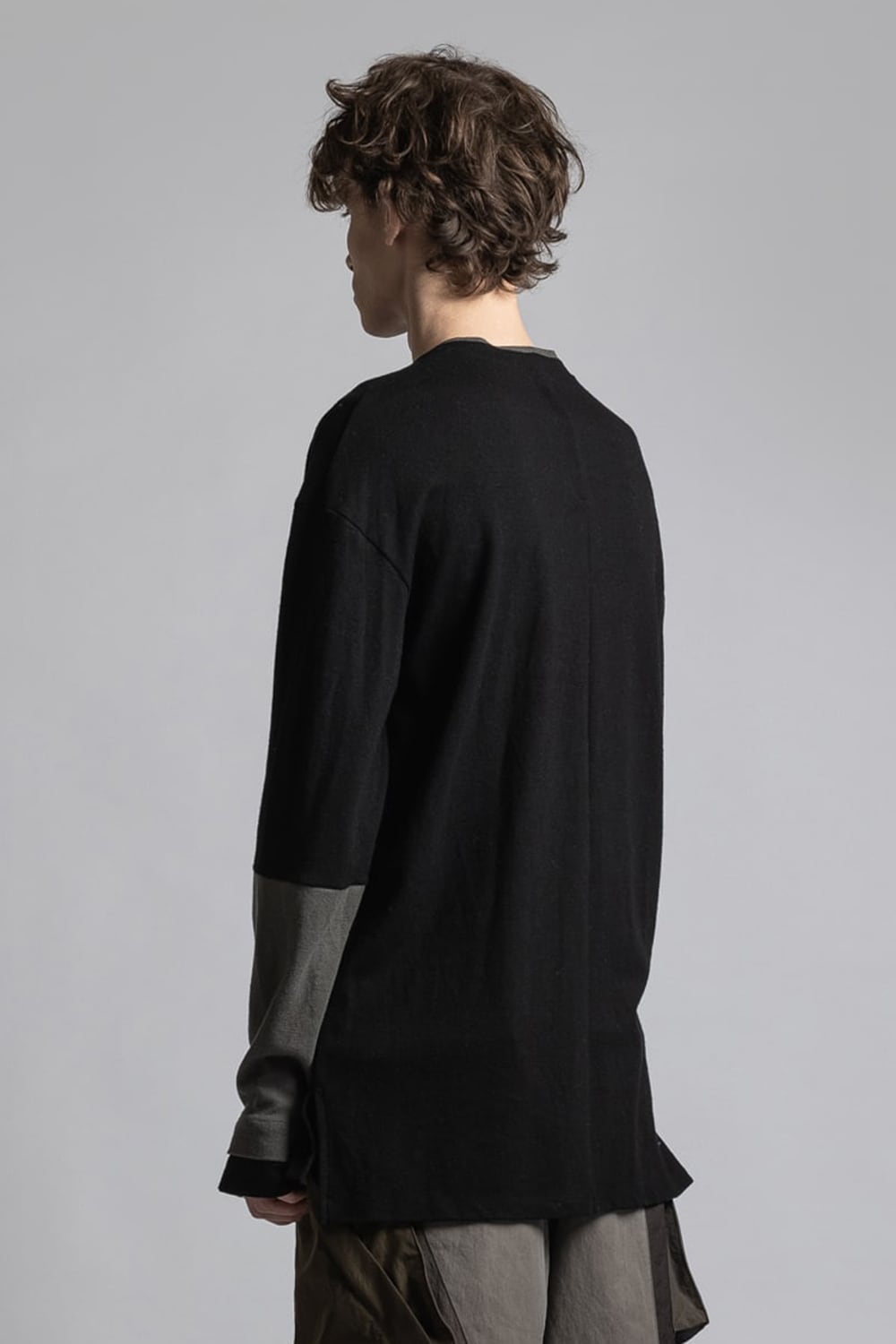 Wool Smooth Pullover Black