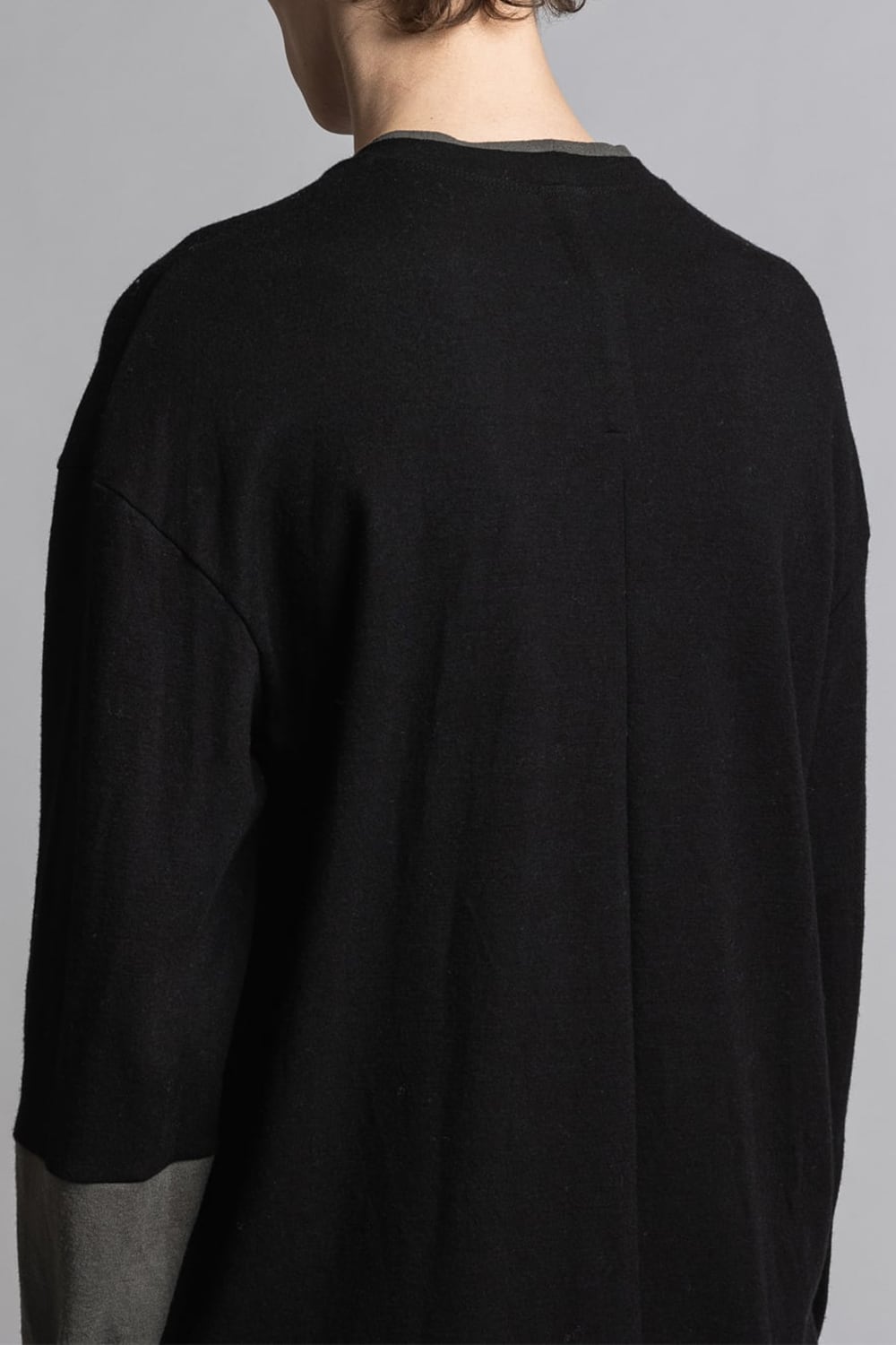 Wool Smooth Pullover Black