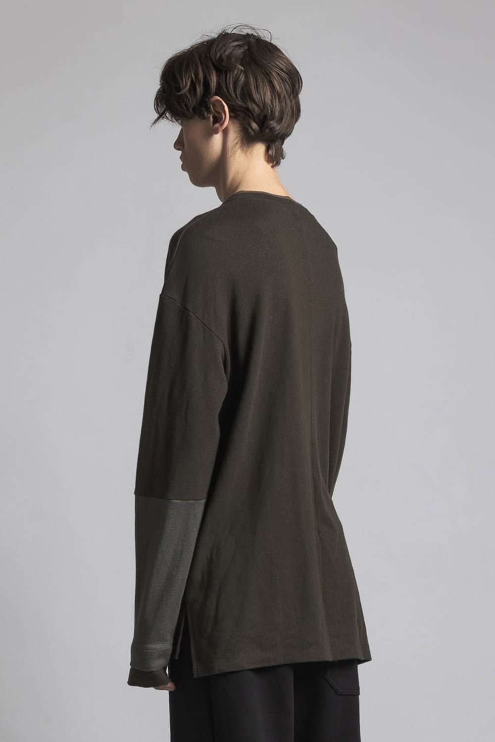 Wool Smooth Pullover Dark Od