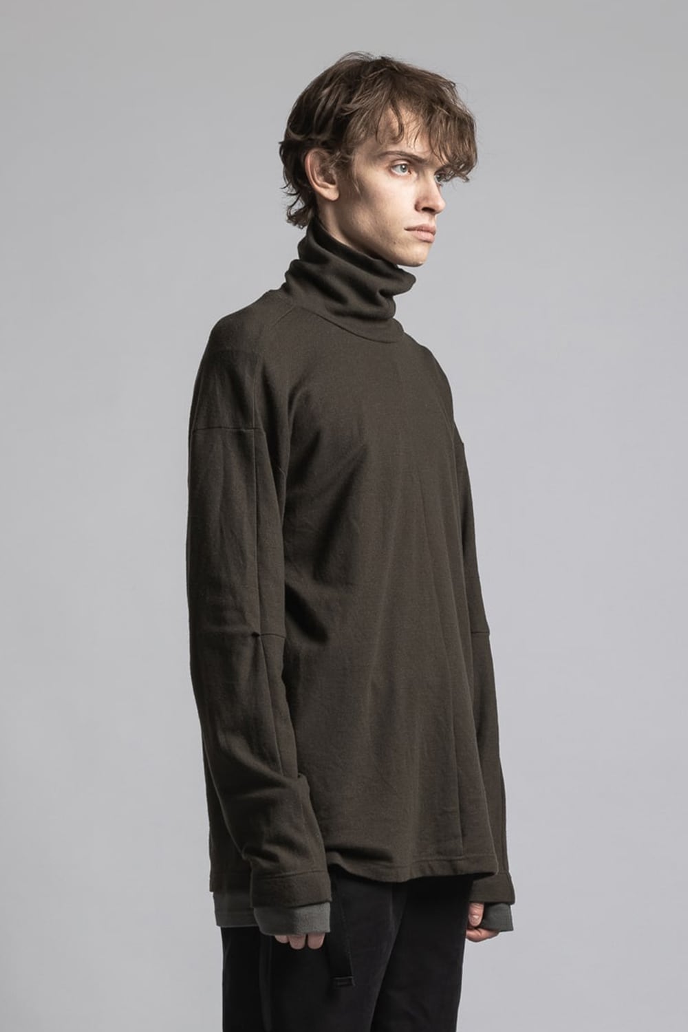 Wool Smooth Turtleneck 