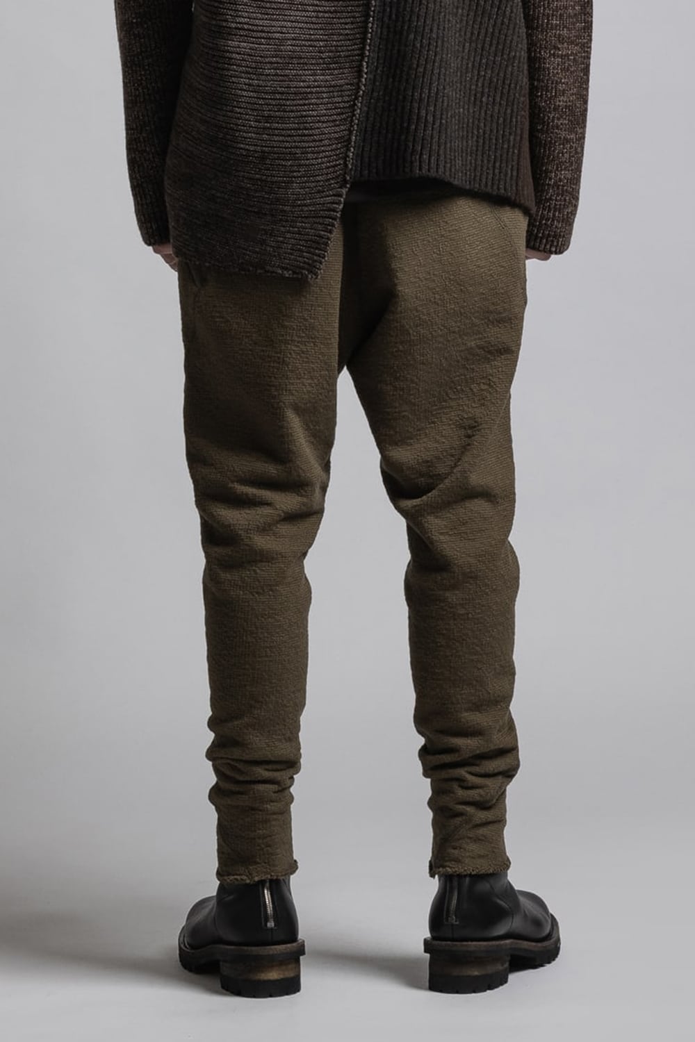 One Side Heavy Pile Pants Olive Drab