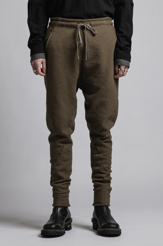 One Side Heavy Pile Pants Olive Drab