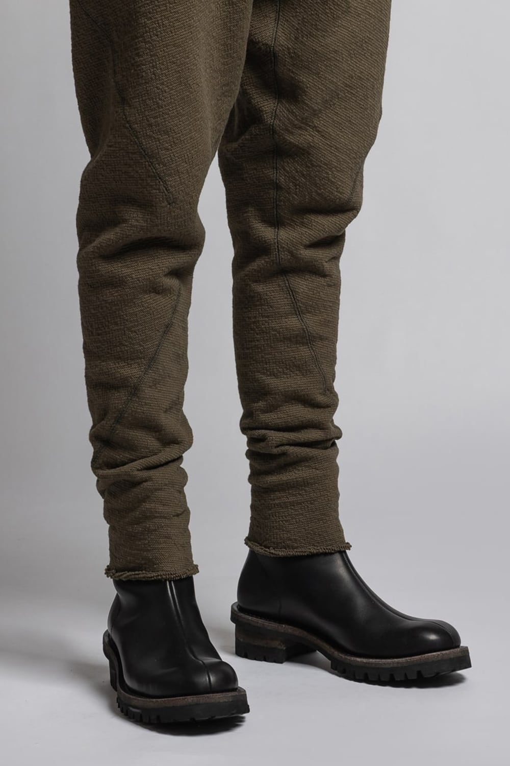 One Side Heavy Pile Pants Olive Drab