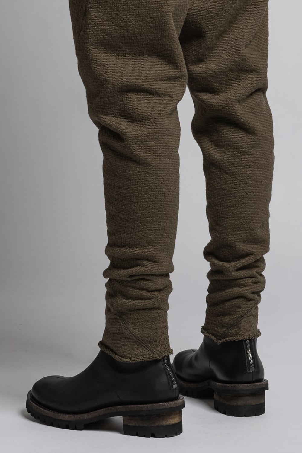 One Side Heavy Pile Pants Olive Drab