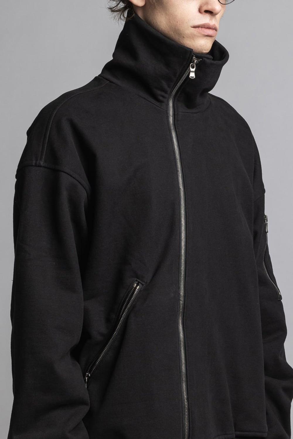 Sweat Zip Up Blouson