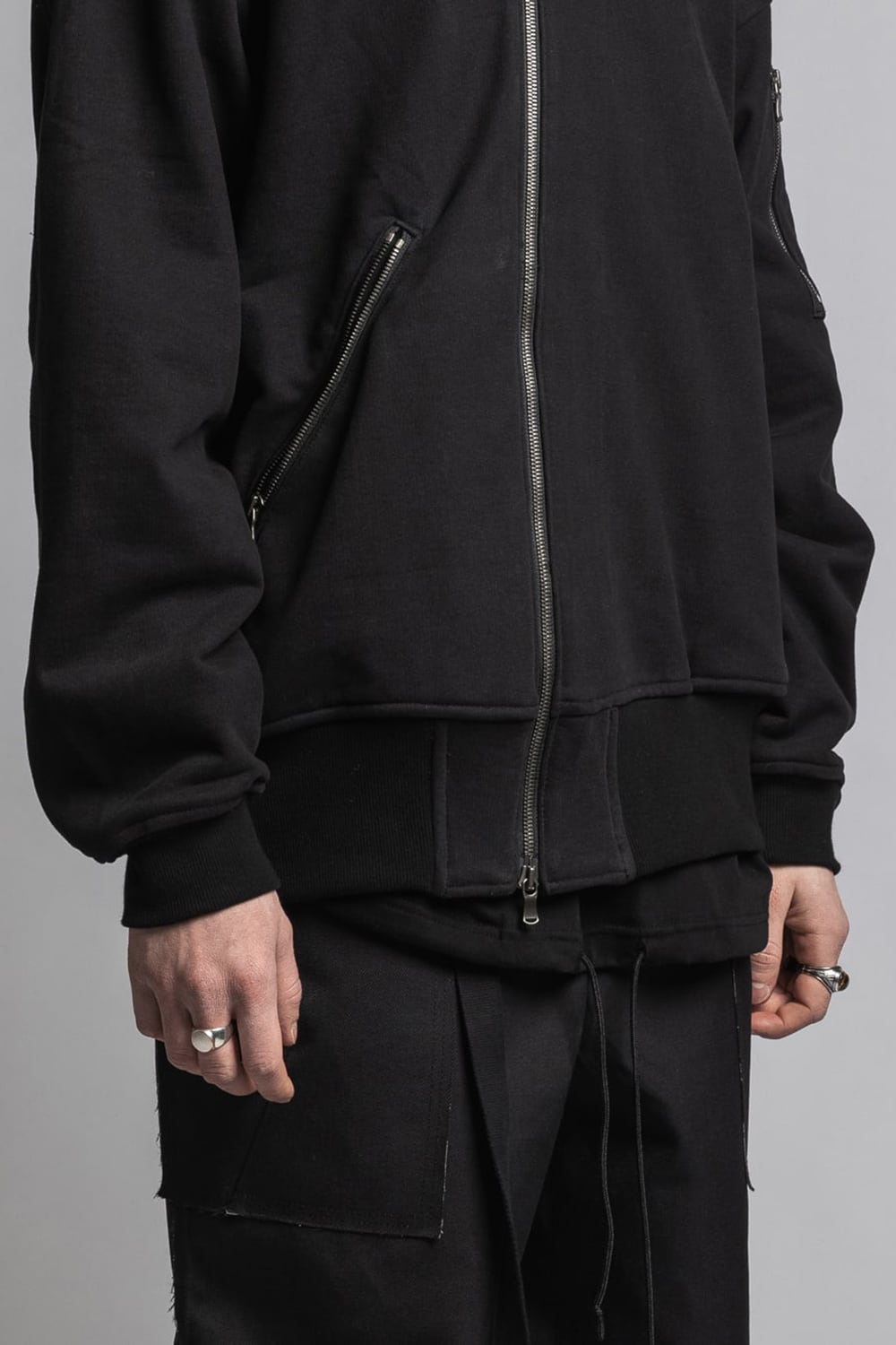 Sweat Zip Up Blouson