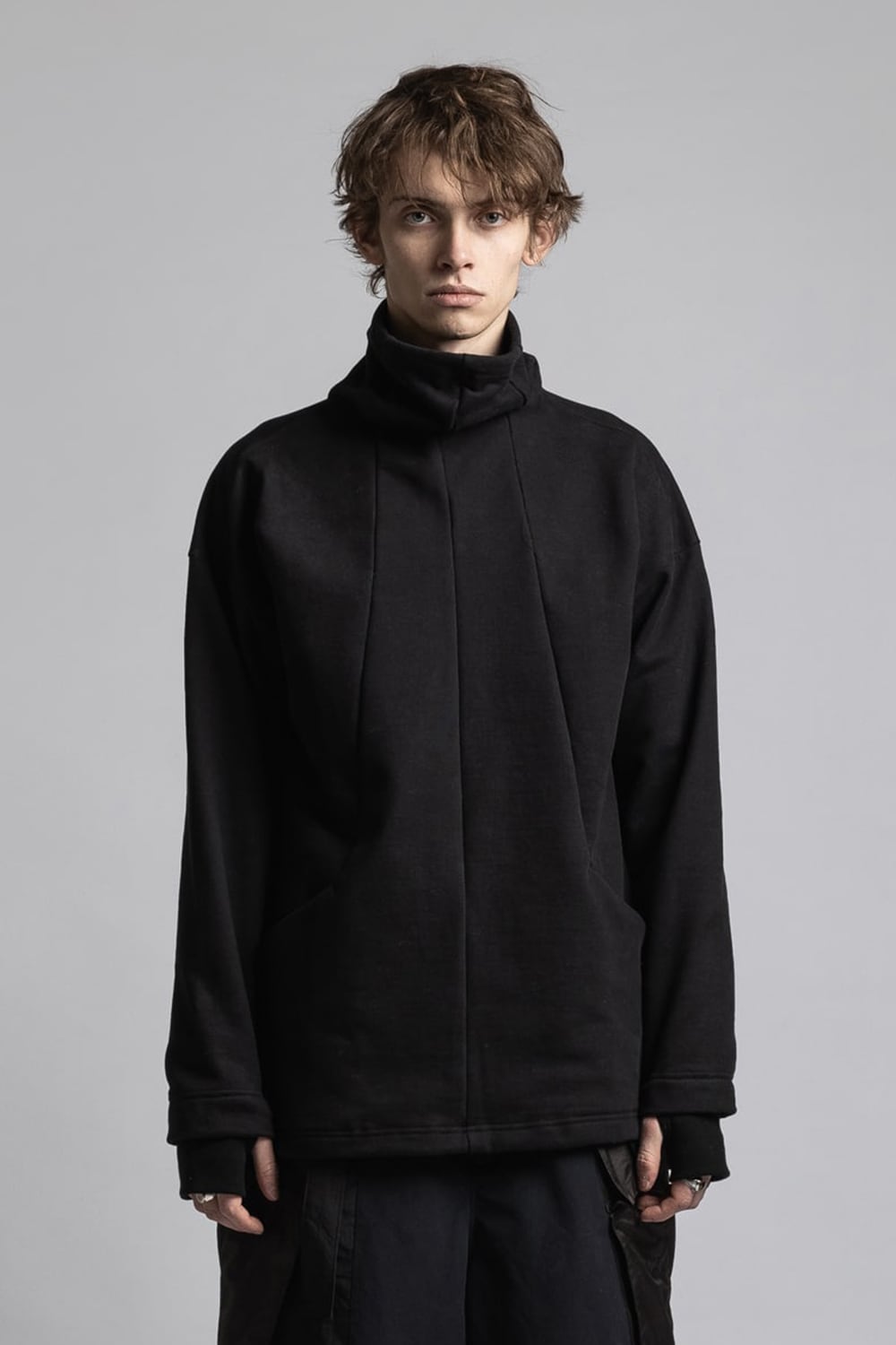 Mask High Neck Sweat Pullover