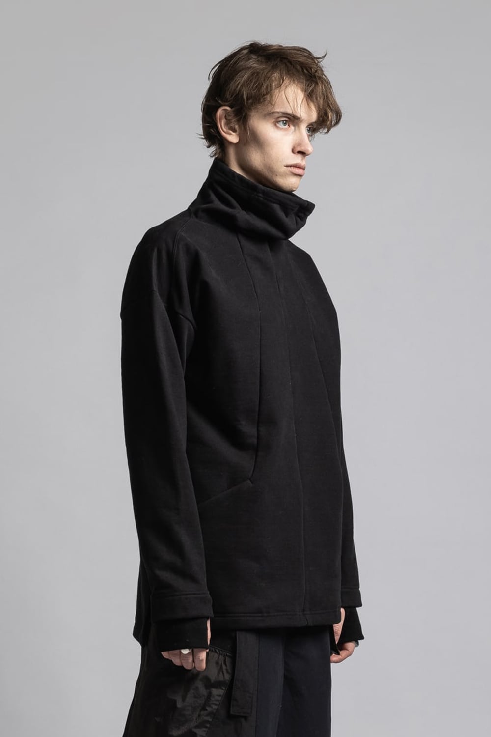 Mask High Neck Sweat Pullover