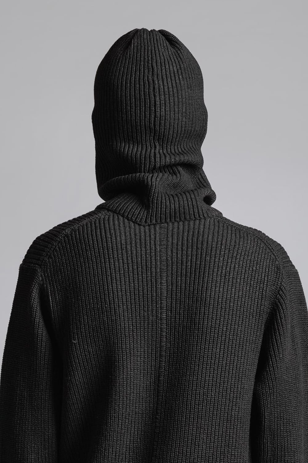 Spray Coated Knit Balaclava