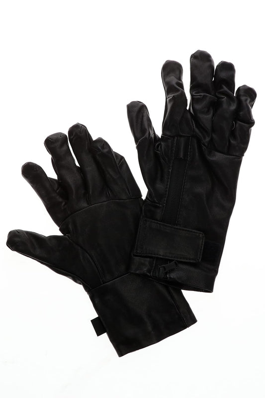 Lamb Leather Gloves Black