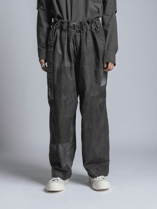 Paper Processing Wide Pants