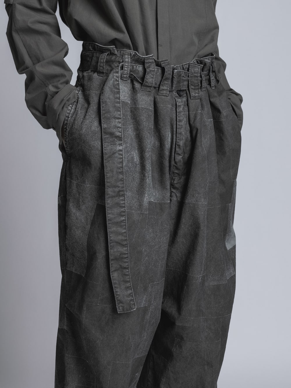 Paper Processing Wide Pants