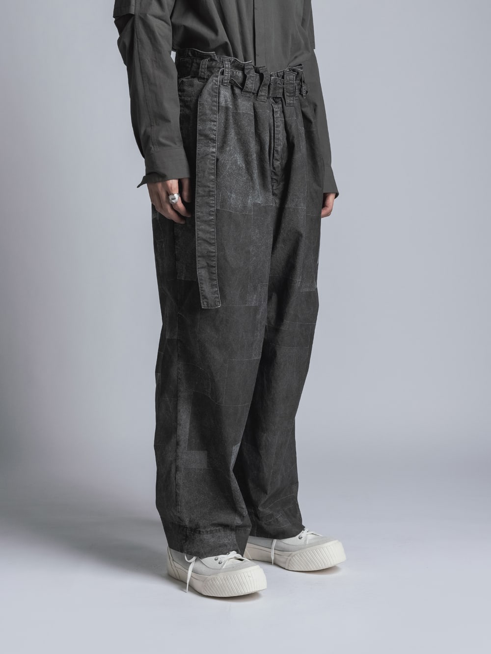 Paper Processing Wide Pants