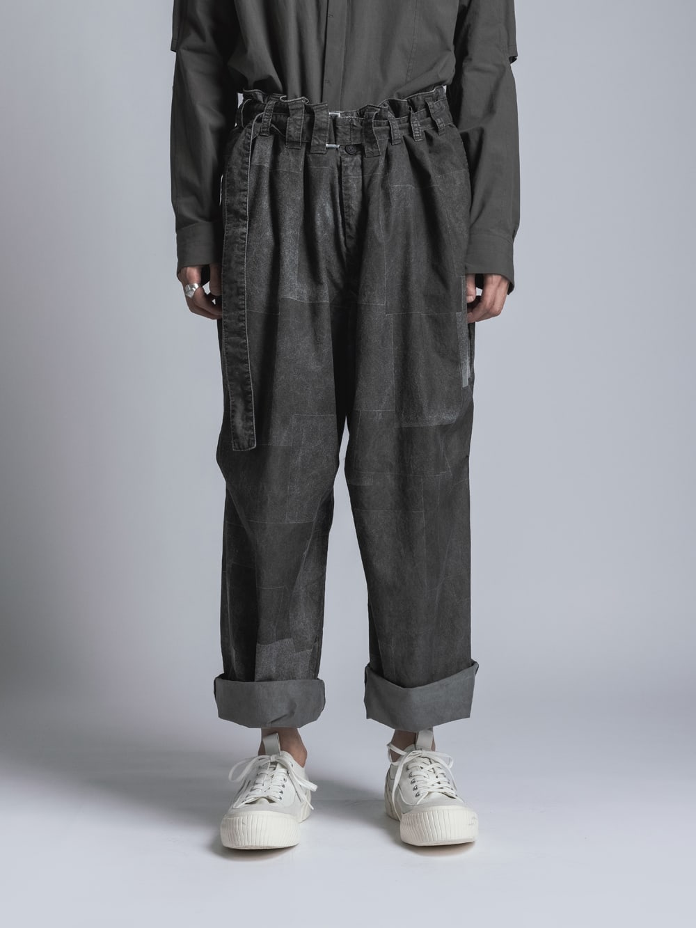 Paper Processing Wide Pants