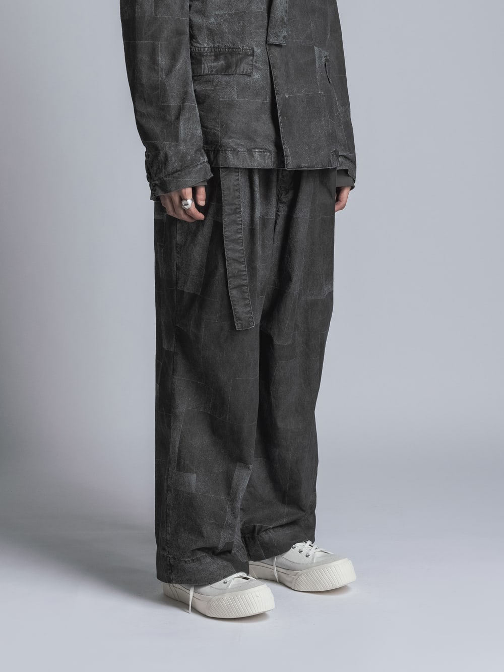 Paper Processing Wide Pants