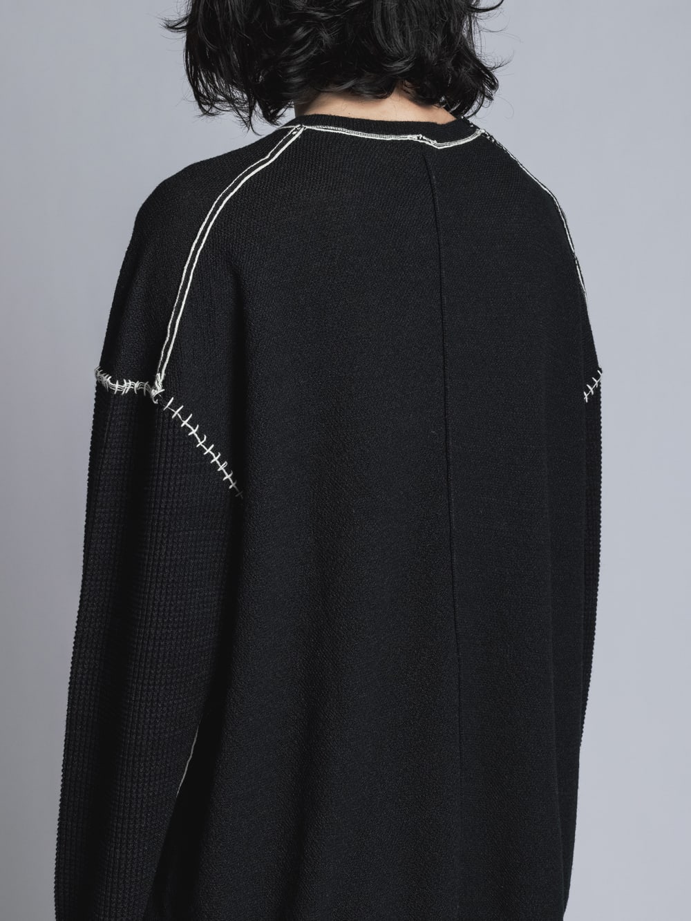 High Gauge Knit Black