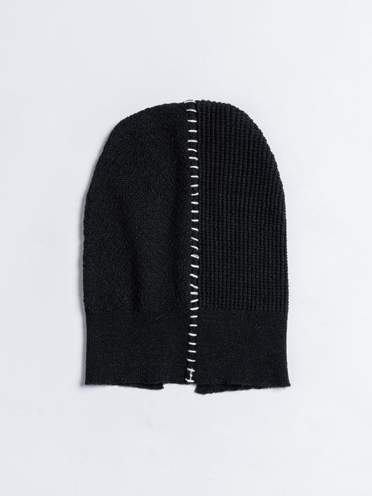 High Gauge Knit Cap Black