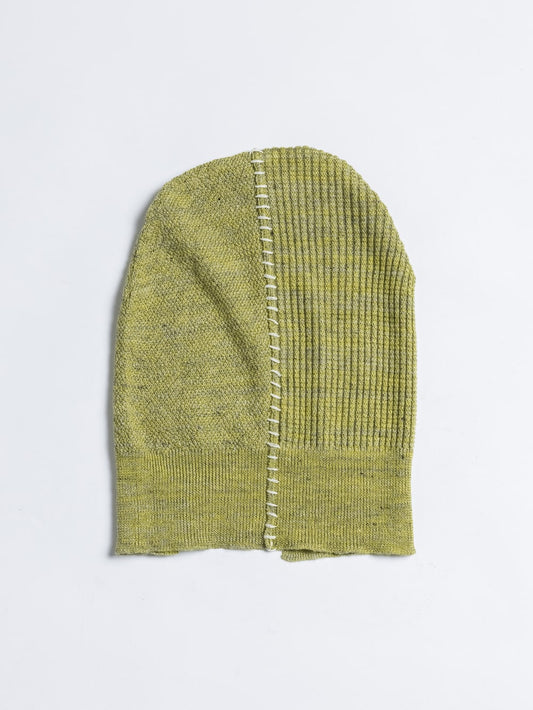 High Gauge Knit Cap Yellow Mix