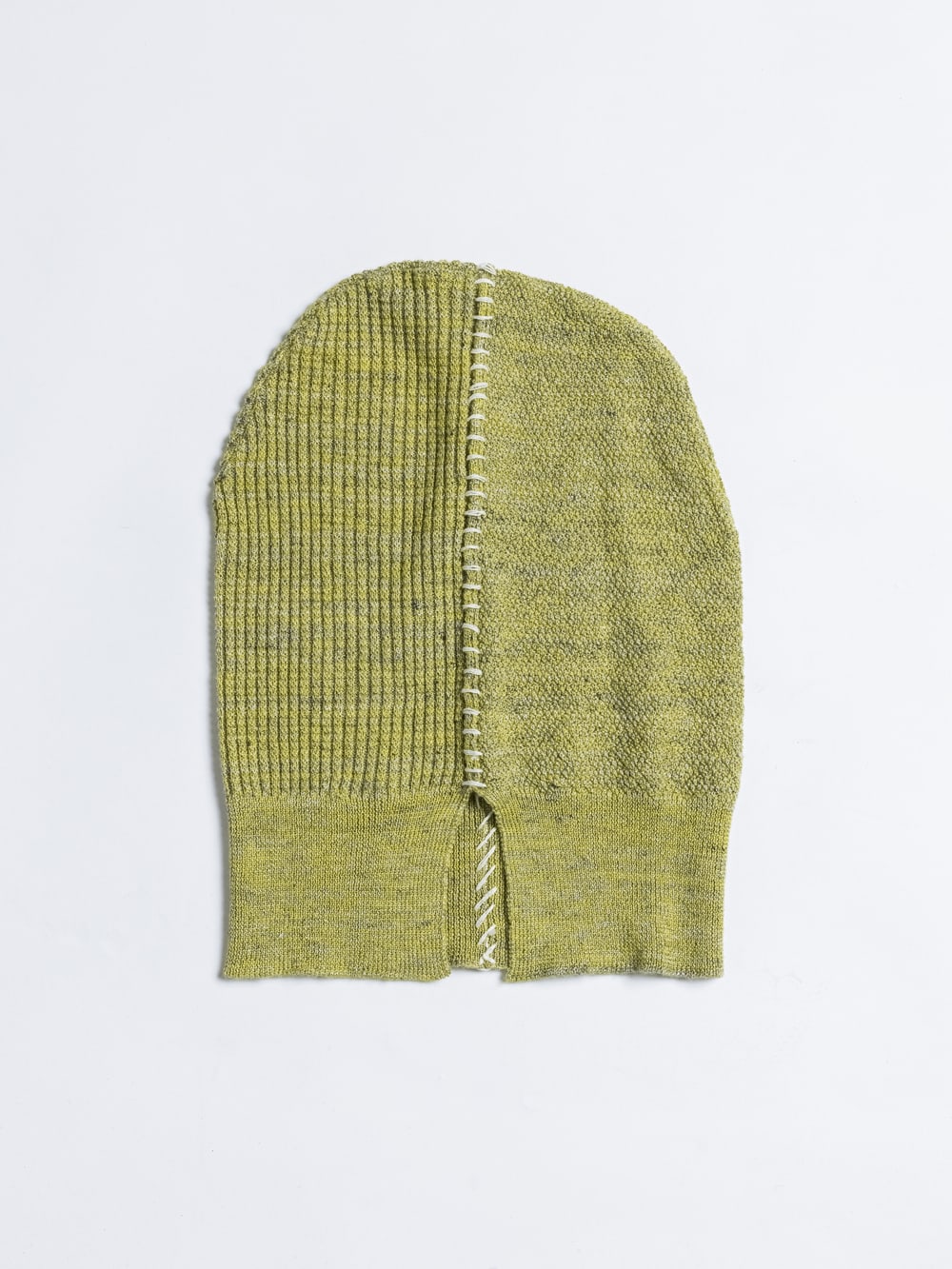 High Gauge Knit Cap Yellow Mix