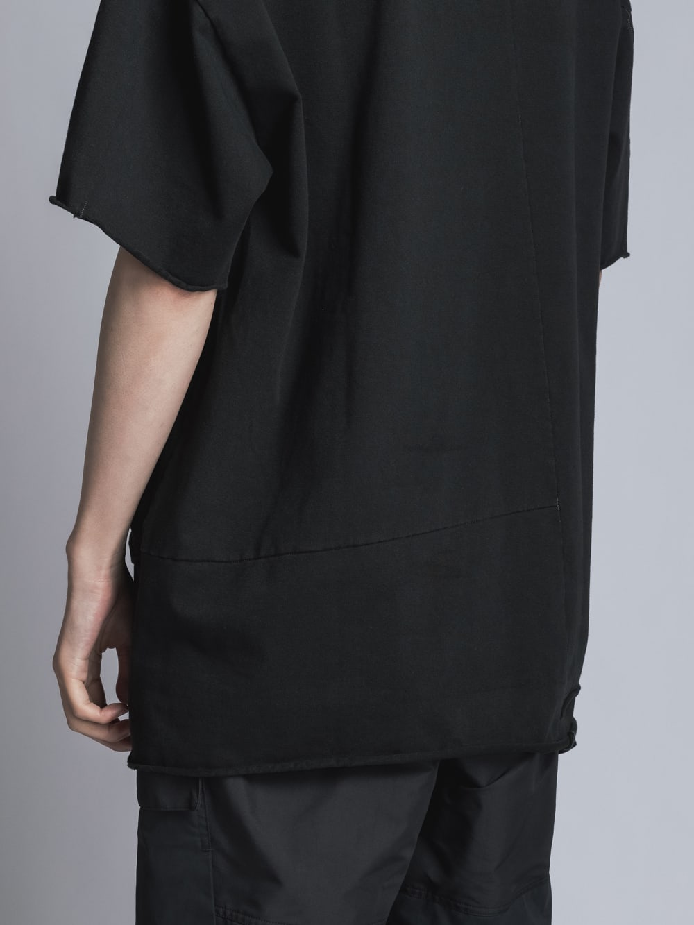 Stretch Jersey T-shirt  Black