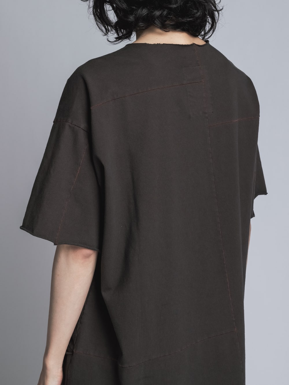 Stretch Jersey T-shirt  D.Brown