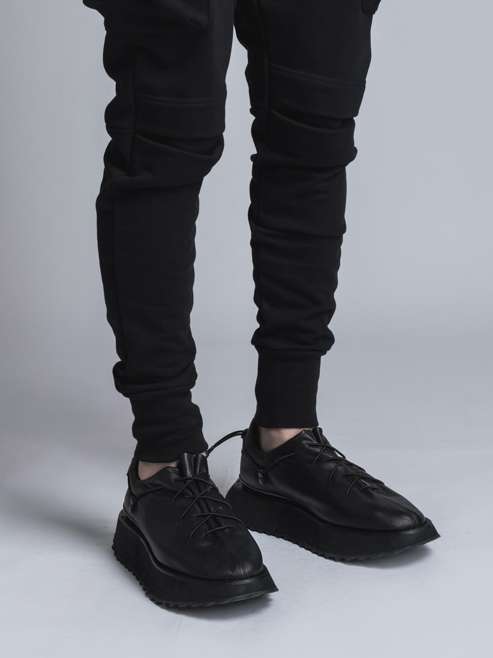 Sweat Slim Pants  Black