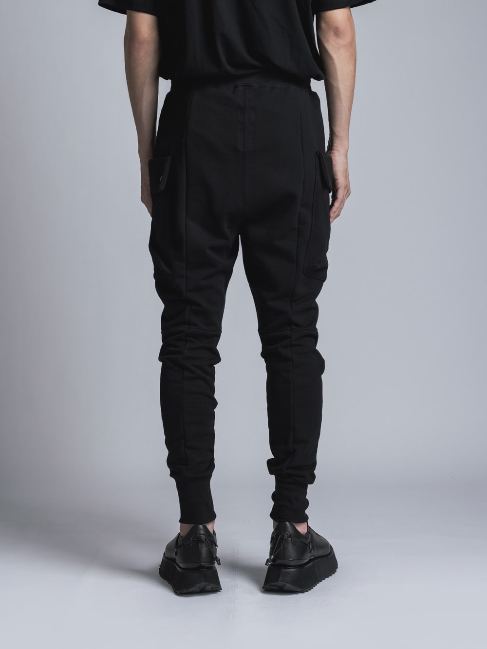 Sweat Slim Pants  Black