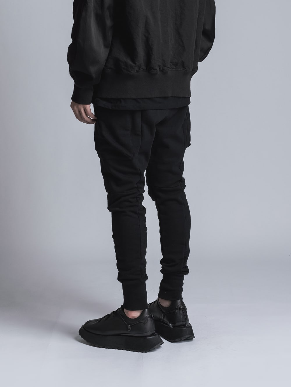 Sweat Slim Pants  Black