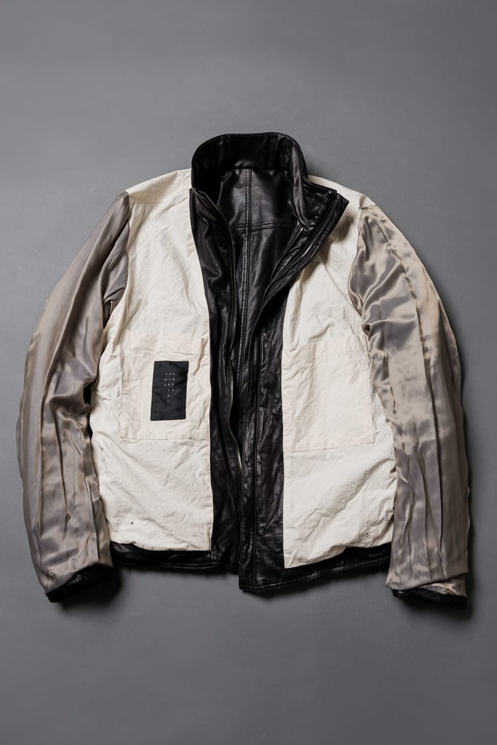 Goat Leather Jacket Black