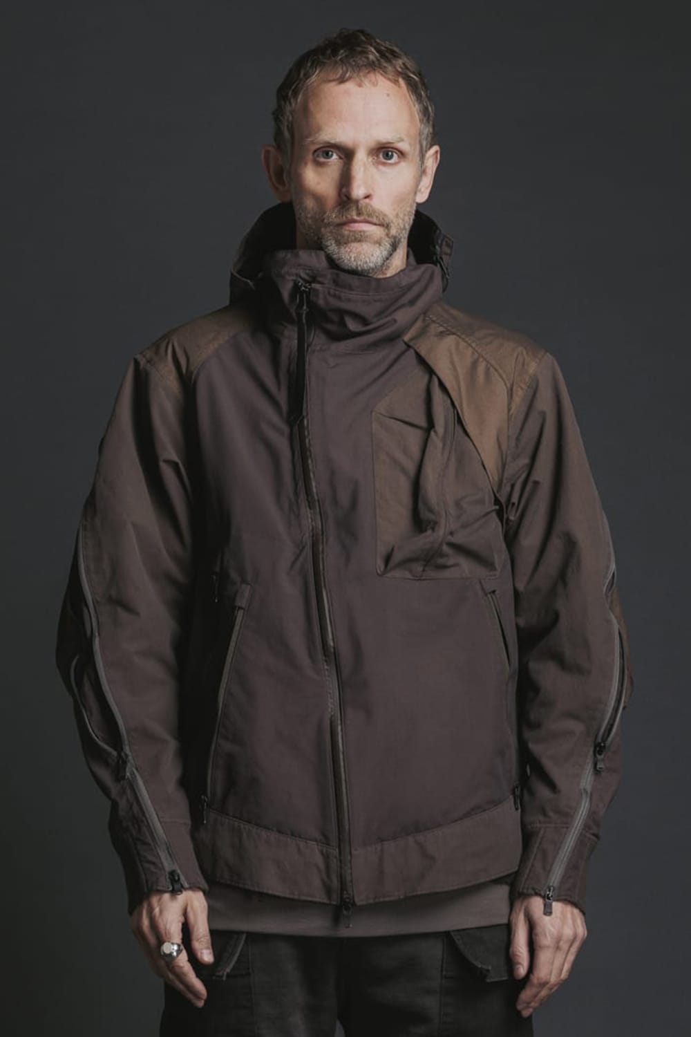 Tactical Jacket Brown Gray