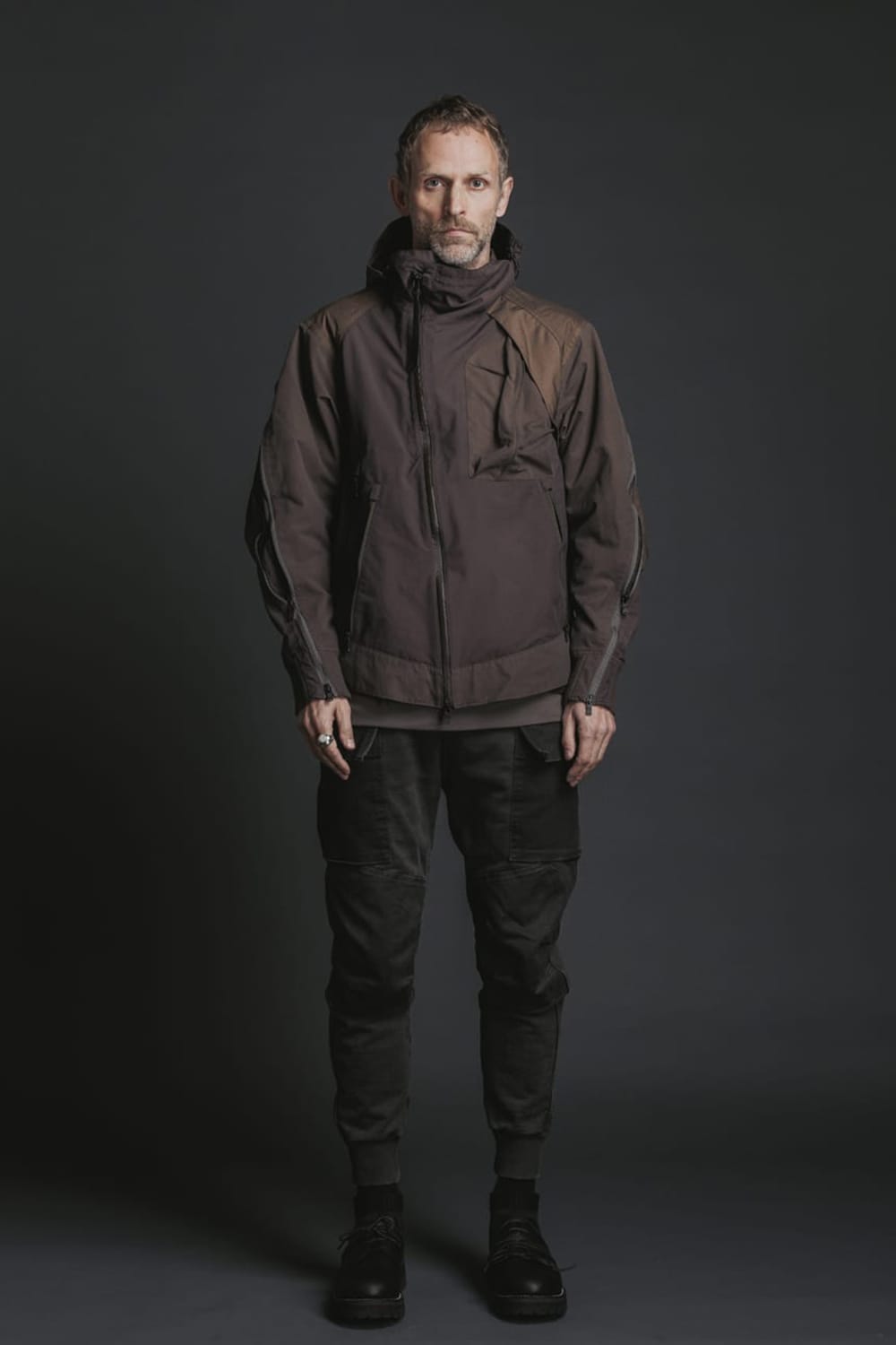 Tactical Jacket Brown Gray