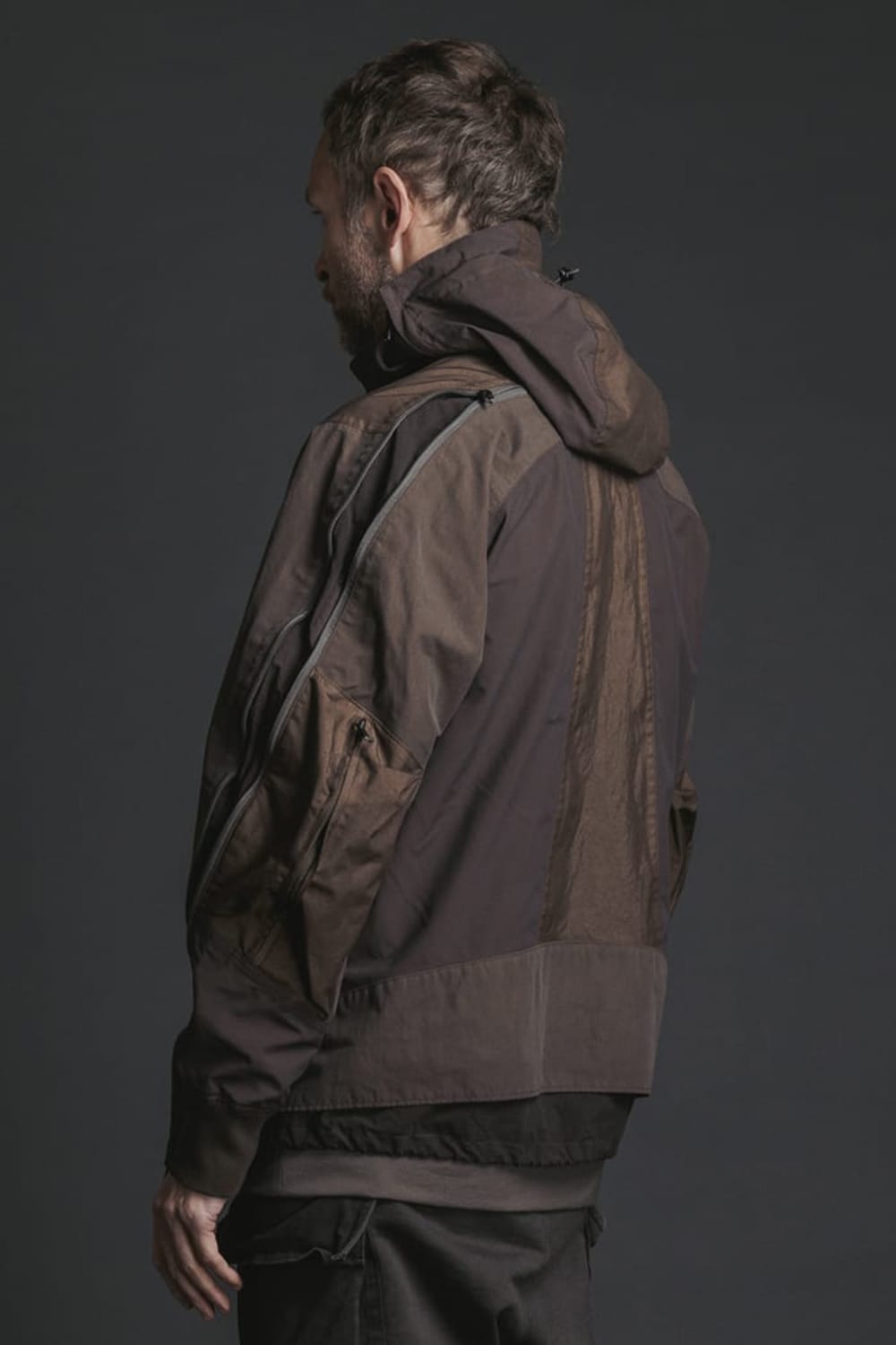 Tactical Jacket Brown Gray