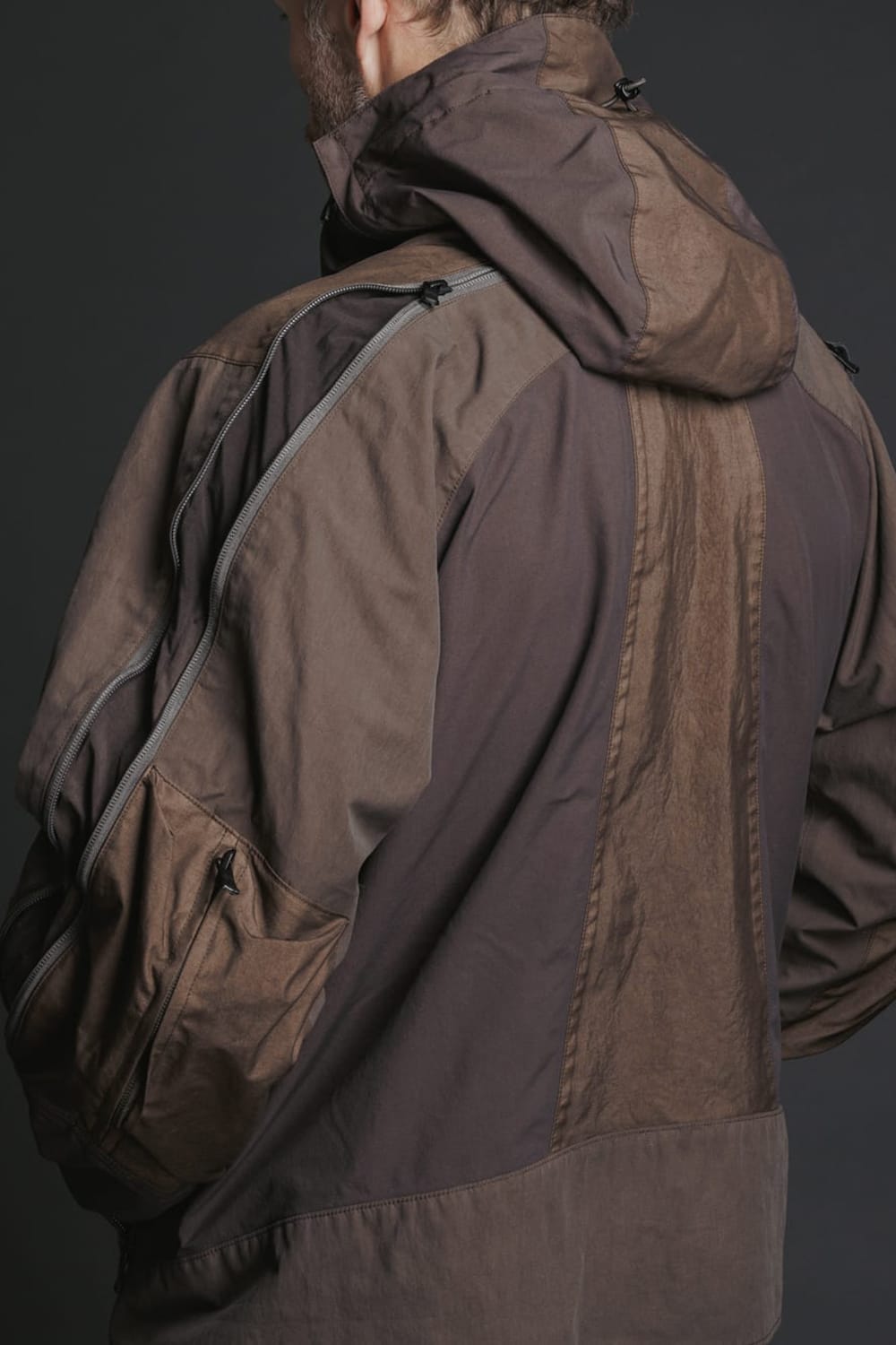 Tactical Jacket Brown Gray