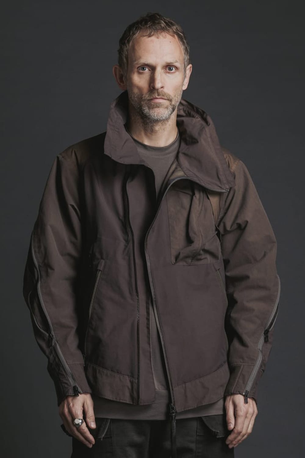 Tactical Jacket Brown Gray