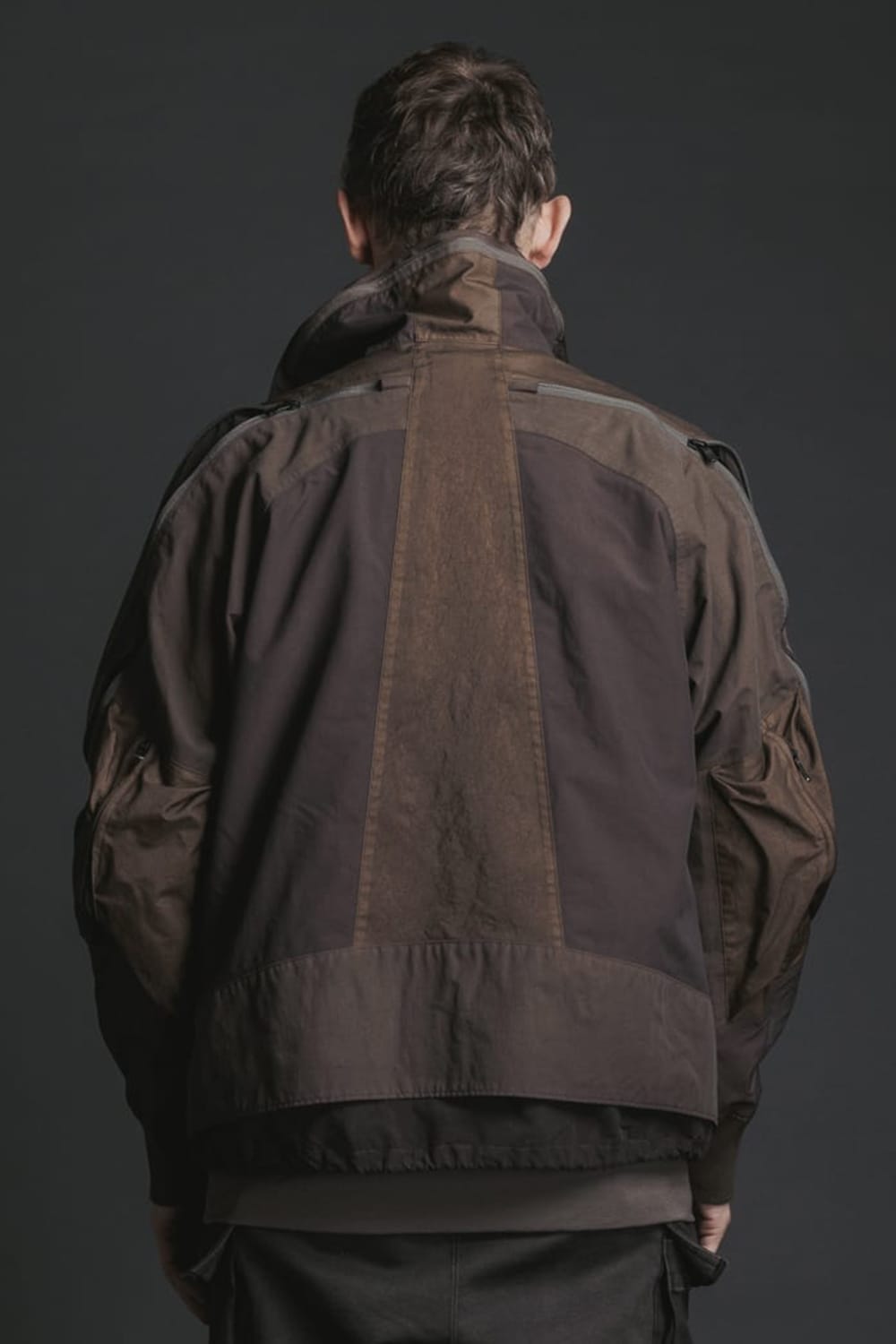 Tactical Jacket Brown Gray