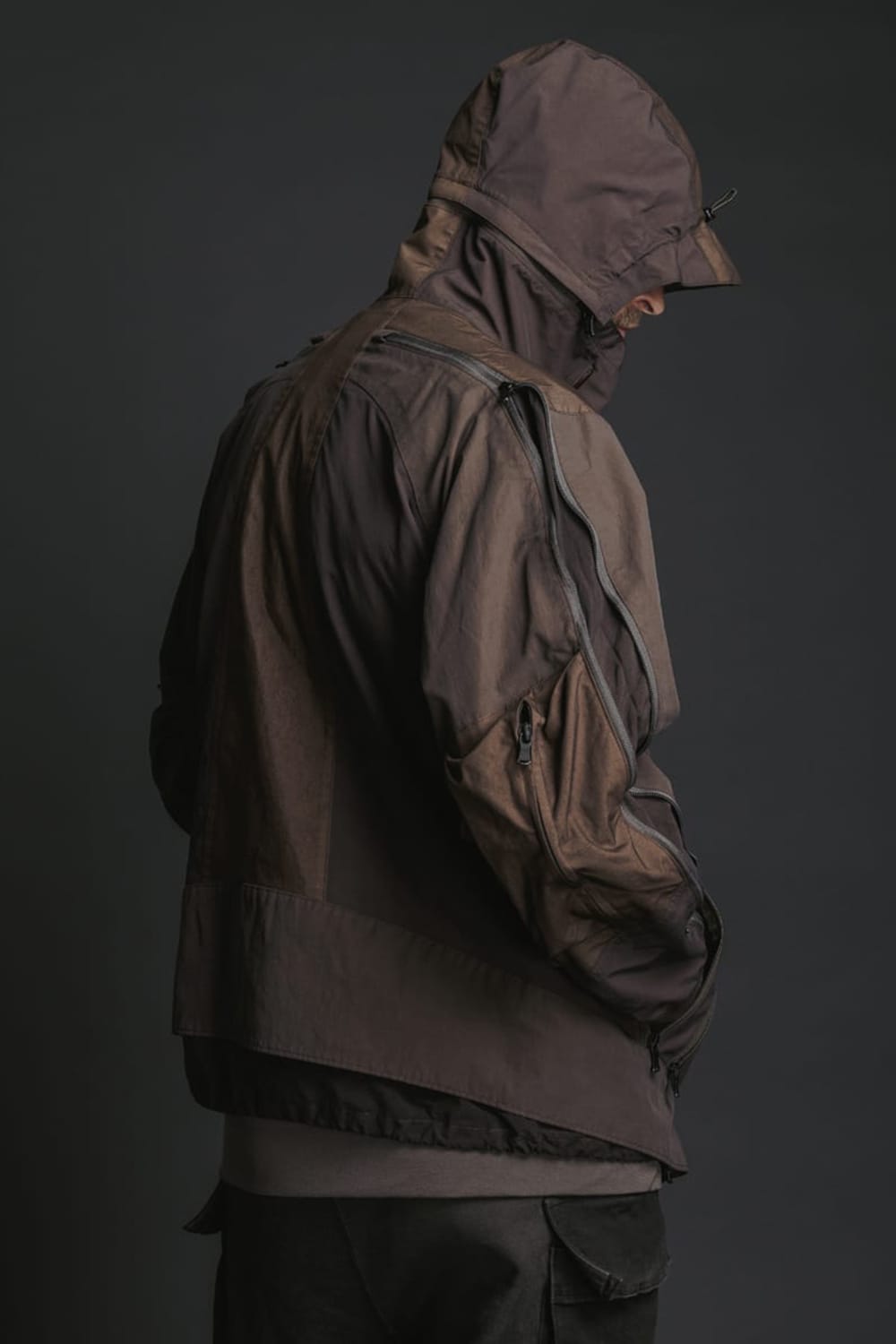 Tactical Jacket Brown Gray